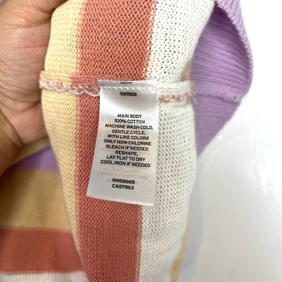 Abound Stripped Knit Sweater Vest 1X - NEW - Picture 7 of 8
